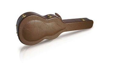 Classic Guitar Wood Case, High Quality PVC Leather Exterior, Velvet Padding Interior, Locks and Soft Handle