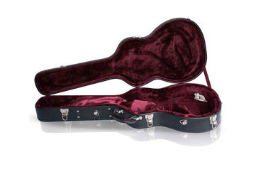Best price with high quality pvc leather black hard ukulele case with foam