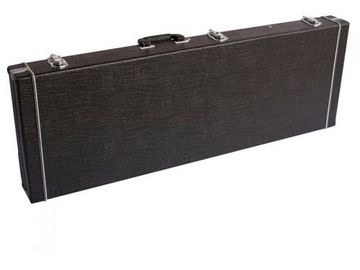 Wood Structure Universal Bass Guitar Case , Premium Leather Lining Universal Hardshell Guitar Case