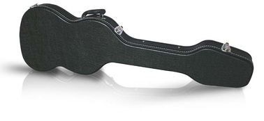 Shaped E - Guitar / Bass Guitar Case PVC Leather Exterior Velvet Padding Interior