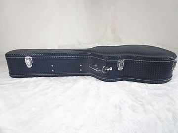 Hot sale Fabric for electric guitar case /Electric Guitars case with yellow tweed hardshell case